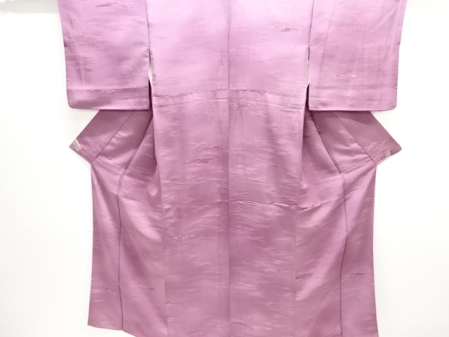 霞模様小紋着物